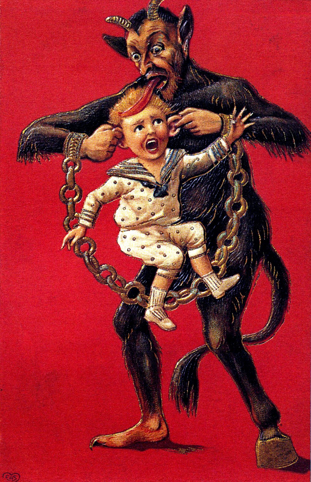 Krampus The Holiday Devil Association of Paranormal Study